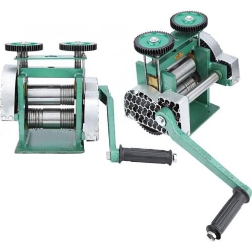 Manual Combination Rolling Mill Machine Jewelry Making Tool Processing Equipment High Quality Jewelry Tool with Handle Gear c