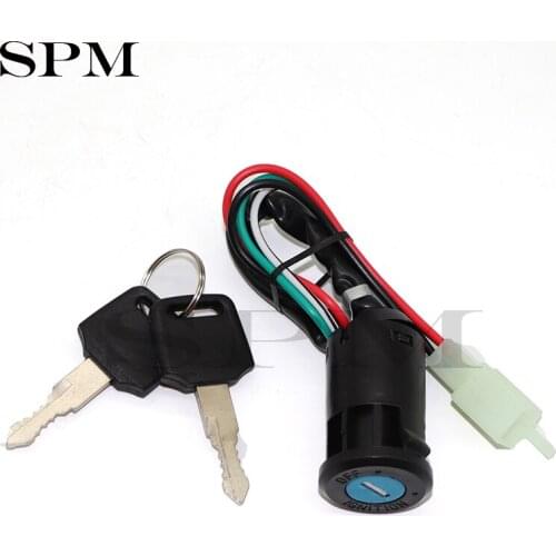 Replacement Ignition Key Switch for 50-250cc Mini Quad ATV Dirt Bike Scooter