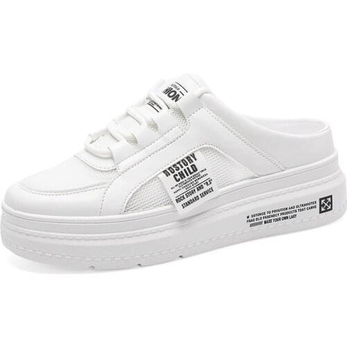 Girl Students Mesh Casual Womens Shoes Breathable Semi-support Loafers Shoes Women Casual Walking Simple Shoes Outdoor Footwear