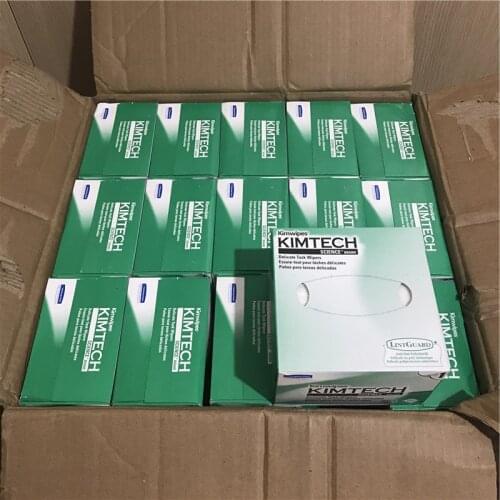 Factory Price 280 PCS KIMTECH Kimwipes Fiber cleaning paper packes kimperly wipes Optical fiber wiping paper USA Import