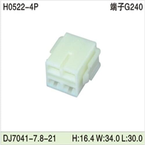 Free shipping 500pcsDJ7041-7.8-21 4Pin 7.8mm AMP Car Electrical Wire Connectors for VW,BMW,Audi,Toyota,NISSAN AND other