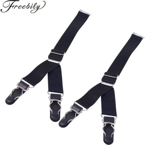 Sexy Harajuku Y Style Elastic Garter Belts Holders Stockings Fastener Suspender with Duck-Mouth Metal or Plastic Clip