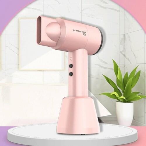 Aorisse Intelligent Hair Care Rechargeable Wireless Hair Dryers Professional Quick Dry Water Ion Hair Dryer Portable Hair Dryer