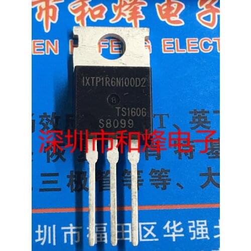 10PCS IXTP1R6N100D2 TO-220 1000V 1.6A 100% New&original