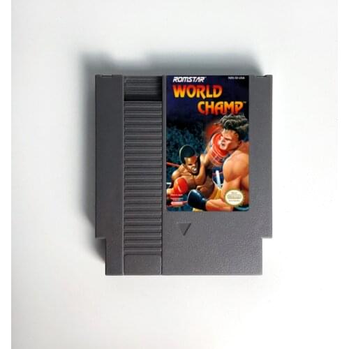 World Champ - Game Cartridge For NES Console 72 Pins 8bit