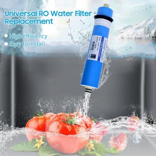 KKMOON RO Water Reverse Osmosis System Membrane Universal Compatible Replacement Water Filter Drinking Water Purifier 200G