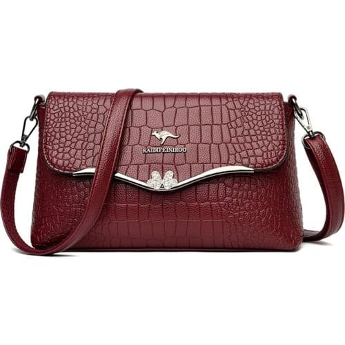 Fashion Solid Color High Quality Small Flap Crossbody Bags for Women Ladies Leather Handbags Shoulder Bag Messenger Bags Sac New