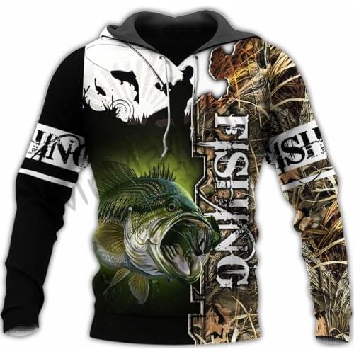 May Lan Fashion Animal Marlin Hunting Fishing Hoodie 3D Print Harajuku Casual / Sweatshirt /Jacket / Men / Women Sportswear S-21