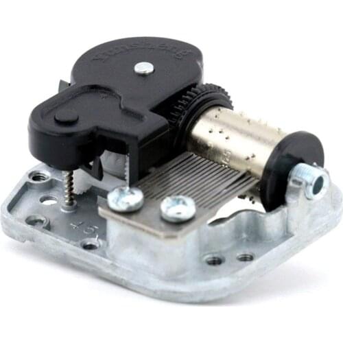 Amelie Musical Movement, Yunsheng 18 Note Windup Clockwork Mechanism DIY Music Box Movement for Replacing Old Music Box