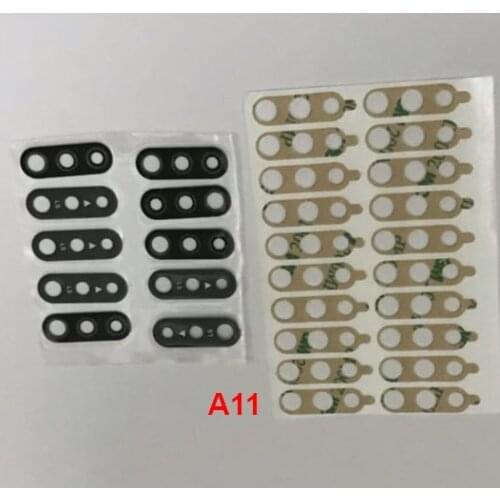 200pcs Back Rear Main Camera Lens Glass For Samsung M11 M21 M31 A11 A21 A31 A21S Adhesive sticker