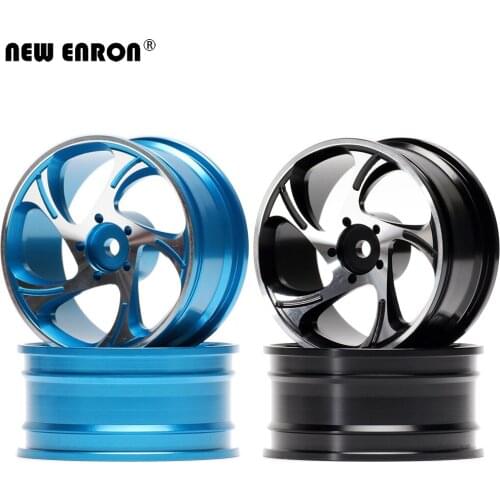 NEW ENRON 4P Aluminum Alloy 5 Spoke 52mm Wheels Hub Rim For RC Car On-Road Drift 1:10 Tamiya Traxxas HSP HPI Kyosho RedCat SAKUR