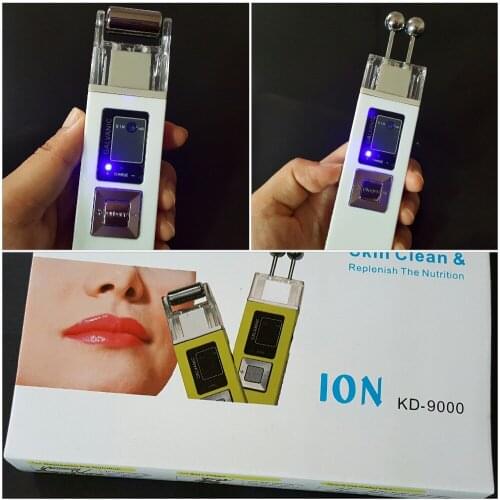 2018 KINGDOM Microcurrent ION Galvanic Skin Whitening Firming Anti-aging Remove Freckle Iontophoresis Massager Face skin care