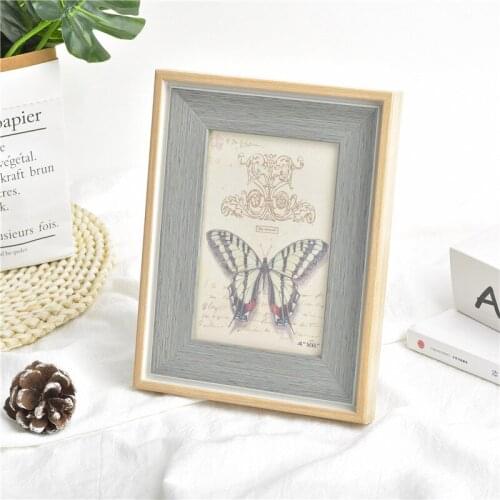 Rectangular Creative Hanging Photo Frame Home Decoration Simple Art Vertical Pendant Picture Frame Photo Frame