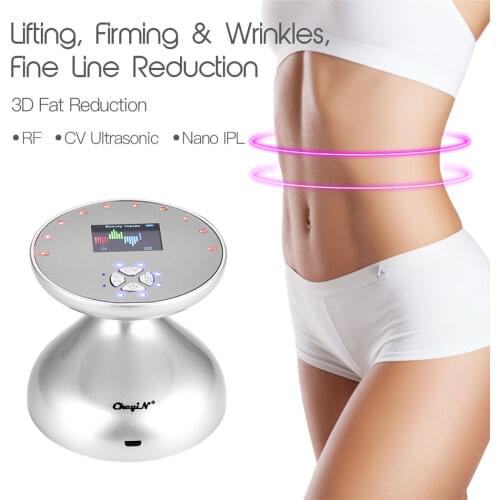 RF Body Slimming Massager Ultrasonic Cavitation Body Shaper LED Photon Weight Loss Fat Burner IPL Anti Cellulite Beauty Machine