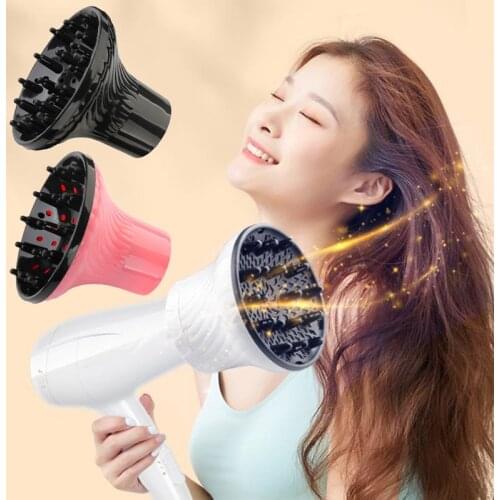 Adjustable Curling Dryer Diffuser For Natural Wavy Hair Styling Accessories Supports Hair Dryers Stereotype Hair Head Diffuser