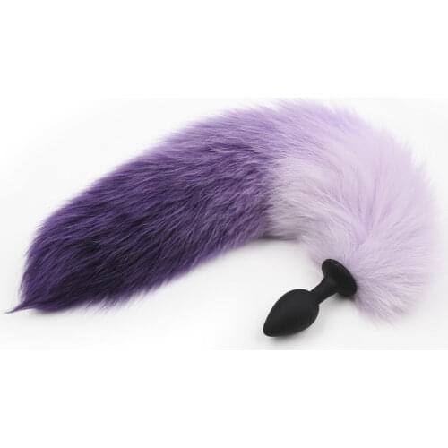 Adult Games BDSM Bondage Anal Beads Anus Plugs Prostate Massager Fox Tail Artificial wool S.S. Stimulator Silicone Balls Bullet