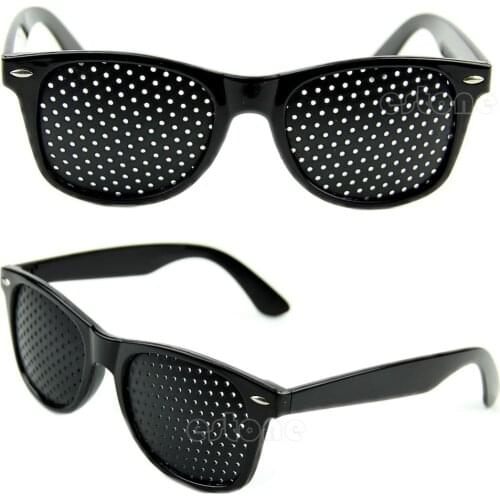 Anti-fatigue Black Unisex Vision Care Eyeglasses Glasses Eye Exercise Eyesight Improve Plastic Natural Healing