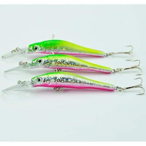 100mm Carp Fishing Lure Crankbait Bass for Reels and Rod Hard Artificial Fishing Bait Tackle Opp Packing 1PCS
