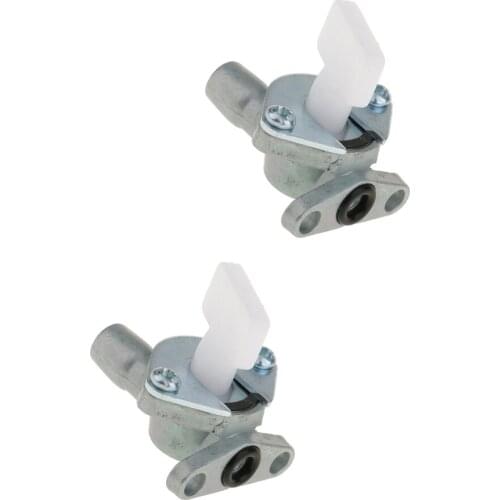 2 PIECES UNIVERSAL 49CC MINI POCKET BIKE ATV FUEL PETCOCK SWITCH SHUT OFF VALVE