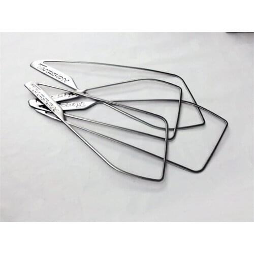 ABAIWAI Interior 3D Stainless Steel Sticker For Hyundai Tucson Audio Speaker Cover Trim Car Styling Modification Accessories
