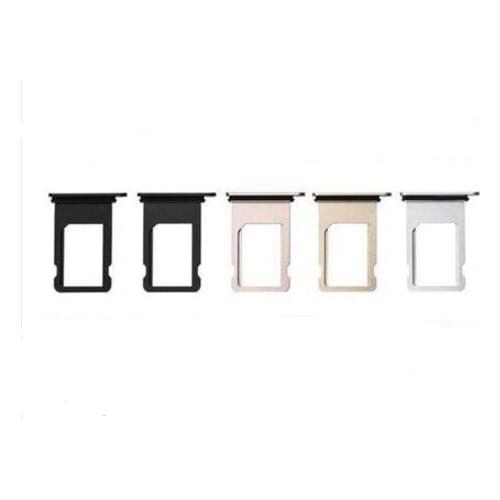 50pcs SIM Card Tray Holder Adapter For IPhone 6S 7 Plus 6SP 7P Replacement Parts