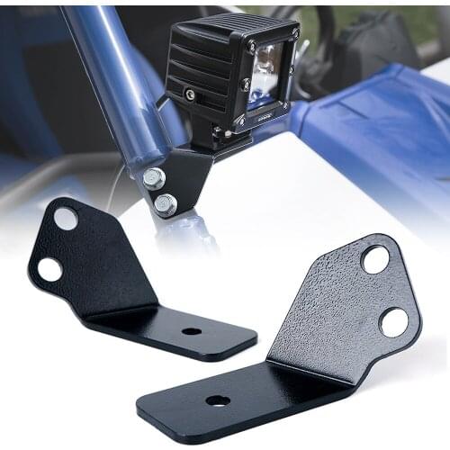 ATV Accessories A-Pillar Spotlight Bracket Windshield Work Light Mounting Bracket For 2016-2018 Yamaha YXZ 1000R Model Xprite