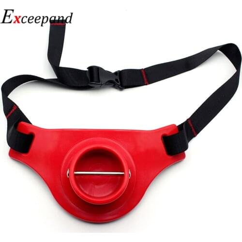 Exceepand 170g Rod Holder Professional Adjustable Stand Up Fishing Waist Gimbal Fighting Harness Fishing Gear Accessories