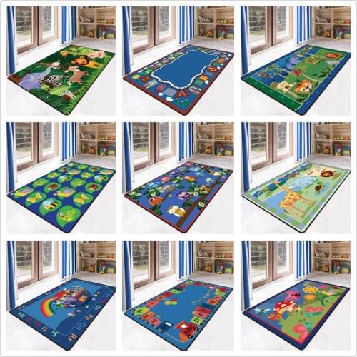 Child Christmas Gift Mat Cartoon Home Childrens Room 3D Carpet Kids Room Decor Large Size Carpets Baby Bedroom living room rugs