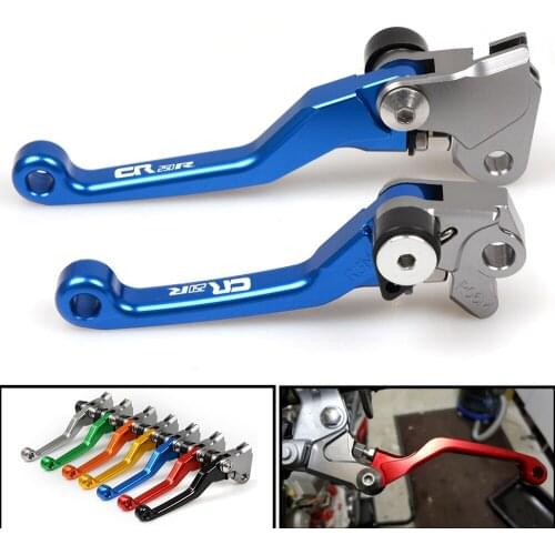 For Honda CR 125R 250R CR 125 250 CR125 CR250 R CR125R CR250R 2004-2007 Motorcycle CNC Pivot Brake Clutch Levers Dirt Bike Lever
