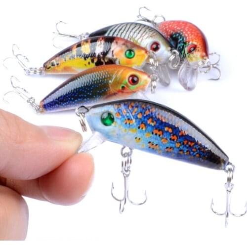 1Pcs 5cm/3.8g Wobblers Minnow Sea Fishing Baits Lure Artificial Hard Isca Swimbait For Fishing Jig Tackle Gear Trough Equipment
