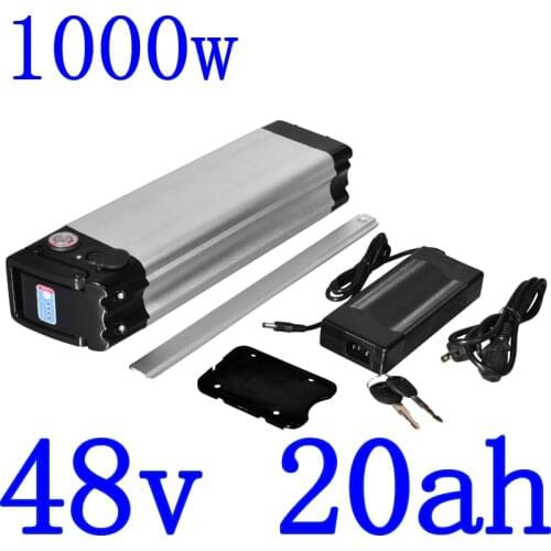 48V Electric Bicycle Battery 48V 10AH 13AH 15AH Lithium Battery use samsung cell for 48V 500W 750W 1000W Ebike Battery Motor