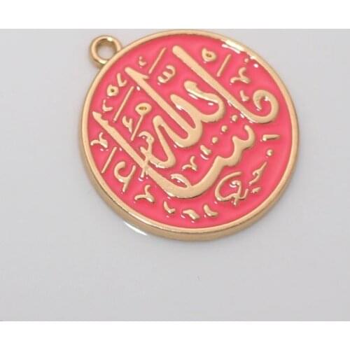 Mashallah small Pendant islam muslim jewelry 3 pcs/lot