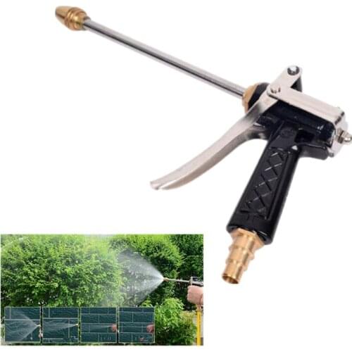 Fast Shipping 1PC Multi-Function Long Water Gun Hand Dispenser Sprayer Water Garden Watering Flower Hose Connector