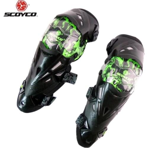 SCOYCO K12 Protective kneepad Motorcycle Knee pad Protector Sports Scooter Motor-Racing Guards Safety gears Race brace