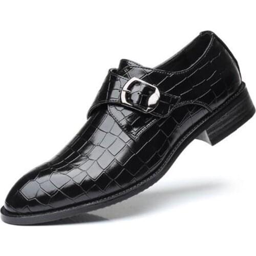 New Fashion Leather Dress Shoes Men Shoes for Offical Business Casual Shoes Gentleman Formal Shoes for Wedding Party H622