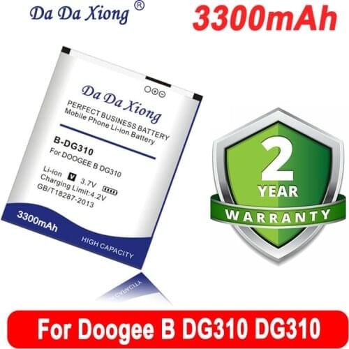 Original Da Da Xiong 3200mAh B-DG310 Battery for DOOGEE DG310 Mobile Phone Battery