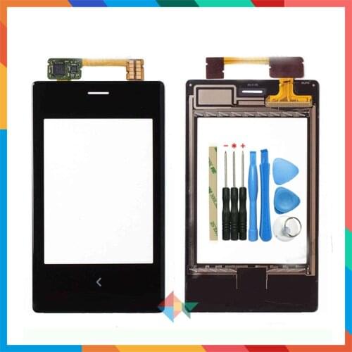 AAA Quality 3.0" For Nokia Asha 503 N503 Touch Screen Digitizer Front Glass Lens Sensor Panel