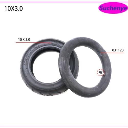 80/65-6 Tire for 10 Inch Folding Electric Scooter ZERO 10X Dualtron KUGOO M4 Thickened Widened 10x3.0 Tyre Inner Tube