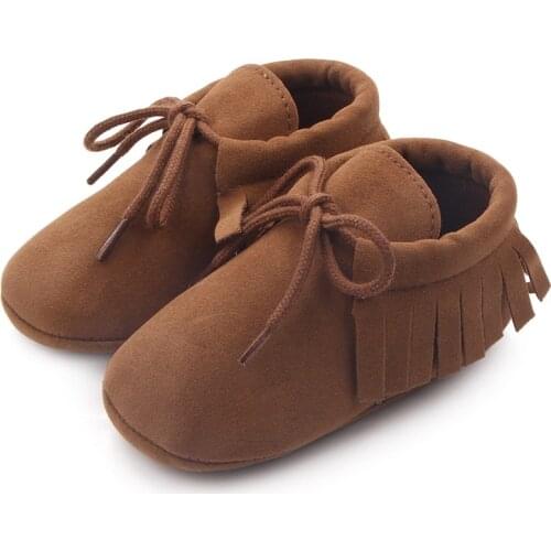 2021 Newborn Baby Girl Shoes First Walkers Soft Soled Slipper Shoes Cradle PU Leather Walking Prewalker Toddler Sneakers