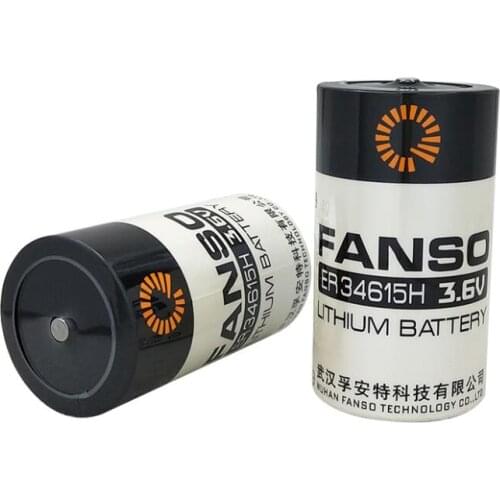 1PCS ER34615H 3.6V 19000MAH smart water meter battery No. 1 battery er34615m IoT battery ER34615