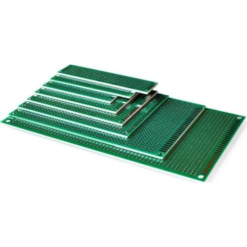 2x8 3x7 4x6 5x7 6x8 7x9cm Double Side Prototype Diy Universal Printed Circuit PCB Board Protoboard For Arduino