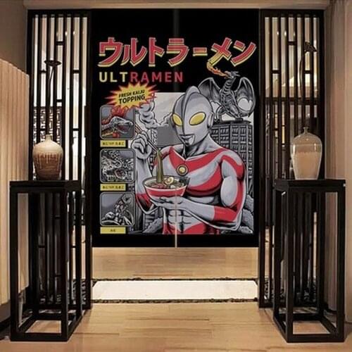 Japanese style Fabric curtain kitchen door livingroom hotel cafe restaurant window