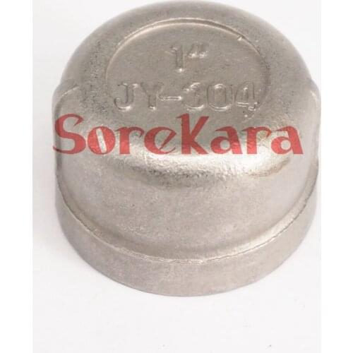 1" BSP Female Thread 304 Stainless Stee Pipe Fitting Countersunk Plug Round head socket Operating pressure 2.5 Mpa