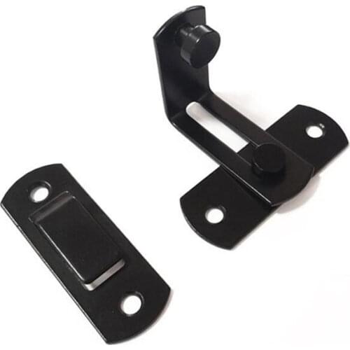 1pc Barn Door 48*35mm Cast Metal Hook Latch Sliding Door Lock Right Angle Sliding Door Buckle Decoration Ornament