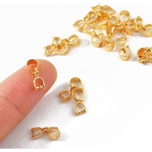 8PCS Melon Seed Pendant Making Supplies for Jewelry Findings 18K Gold Plated DIY Earrings Handmade Brass Accessories