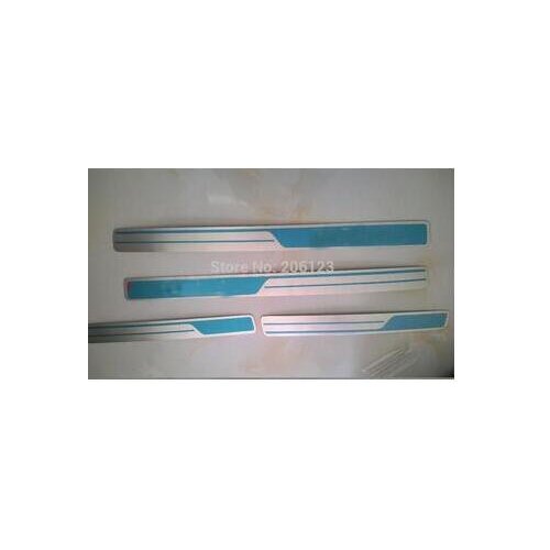 Accessories FIT FOR VW Passat B5 B6 Door Scuff Sill Sills Plate Door Cover Trim Entry Deck Panel Protector