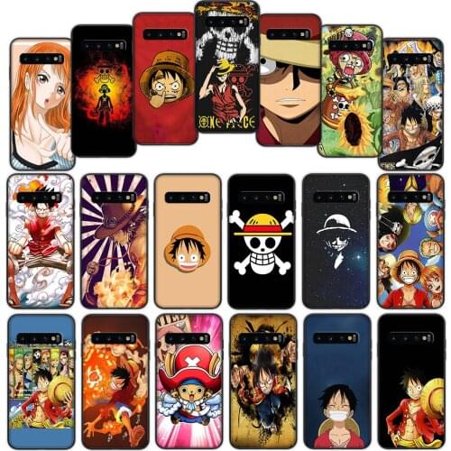 One Piece Luffy Monkey Soft Cover Case for Samsung Galaxy Note 10 20 Ultra S10 Plus S10e Lite