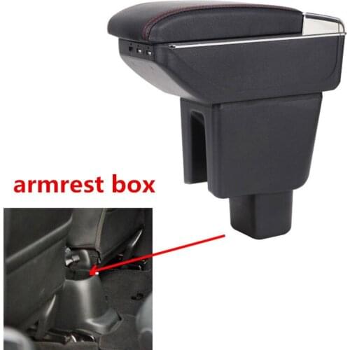 For Honda BRV honda mobilio BR-V armrest box central Store content Storage box with cup holder ashtray USB interface products