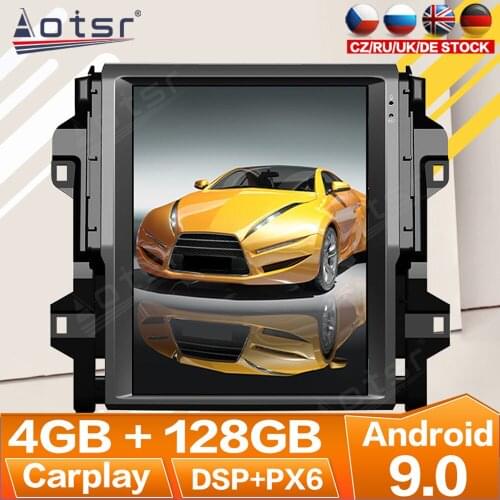 For Toyota Fortuner 2016 2017 2018 2019 Android 9 Radio Multimedia Car Cassette Recorder Stereo Player Tesla GPS Navi Head Unit