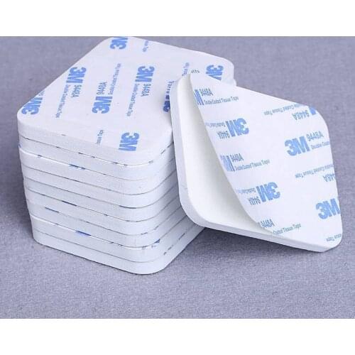 Household White Thickened Foam Double-sided Adhesive Is Used For Pasting Hole Free Hook, Photo Wall Clock, Etc